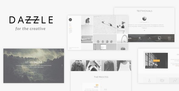Dazzle – Portfolio Theme for Creative Professionals