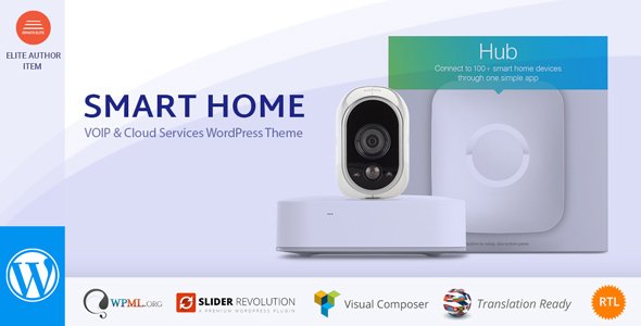 Smart Home – Automation & Security WordPress Theme