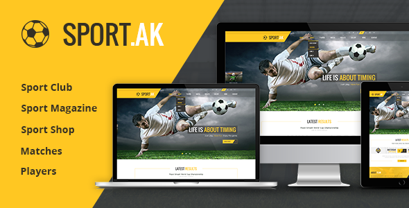 WordPress Sports Theme – SportAK