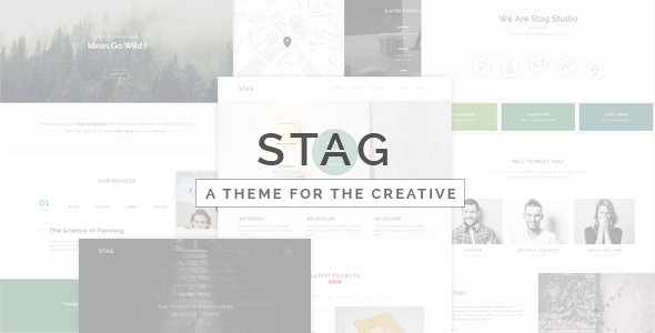 Stag – Portfolio Theme for Freelancers and Agencies