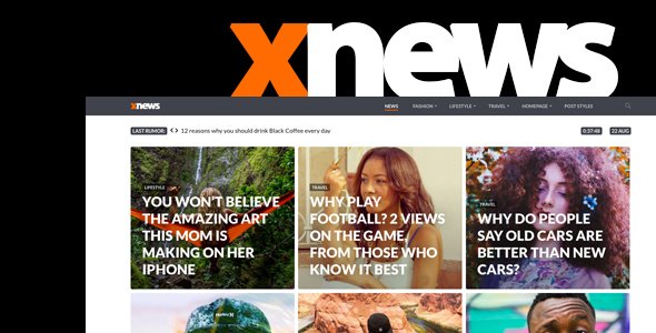 Xnews – WordPress Theme for Magazine / News / Blog