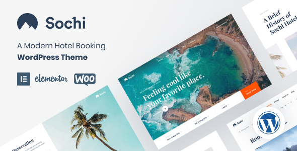 Sochi – Hotel Booking WordPress