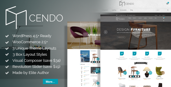 VG Cendo – WooCommerce WordPress Theme for Furniture Stores