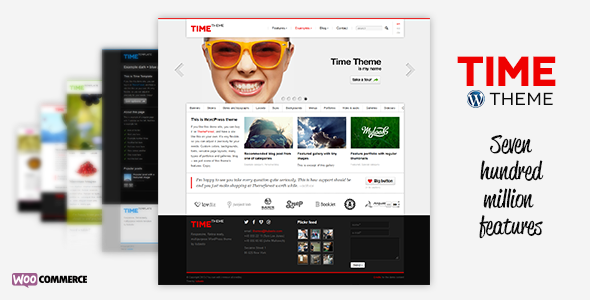 Time – Responsive WordPress Theme