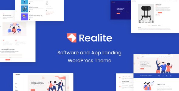 Realite – A WordPress Theme for Startups