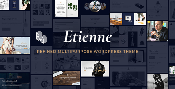 Etienne – Business WordPress Theme