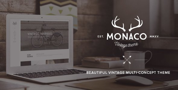 Monaco – Vintage Multi-Concept WordPress Theme