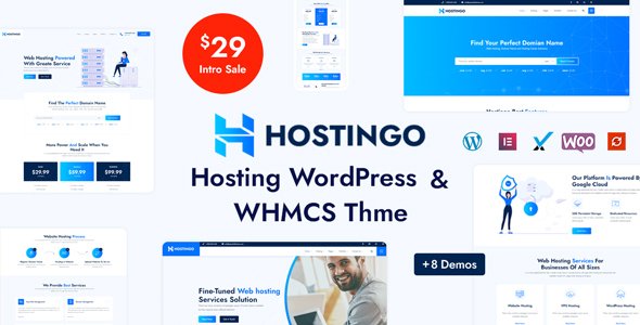 Hostingo – Hosting WordPress & WHMCS Theme