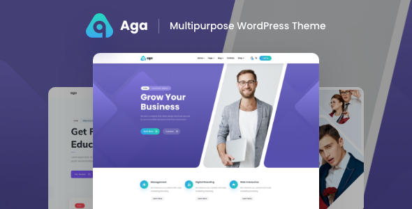 Aga – Multipurpose Business WordPress Theme