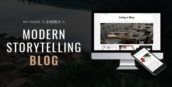 Everly Blog – A Responsive WordPress Blog Theme
