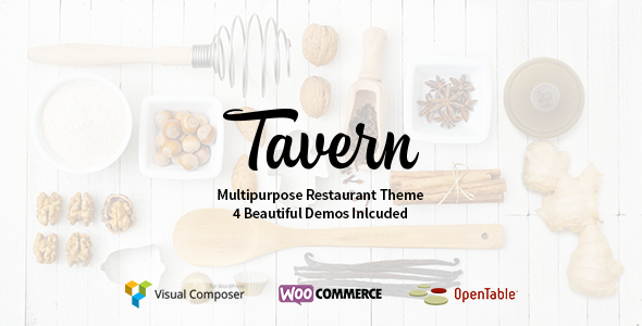 Tavern – Professional Restaurant Theme