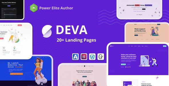 Deva – 20+ Landing Pages