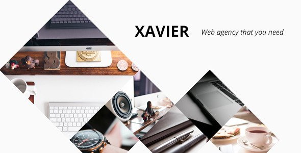 Xavier – Portfolio and Agency WordPress theme