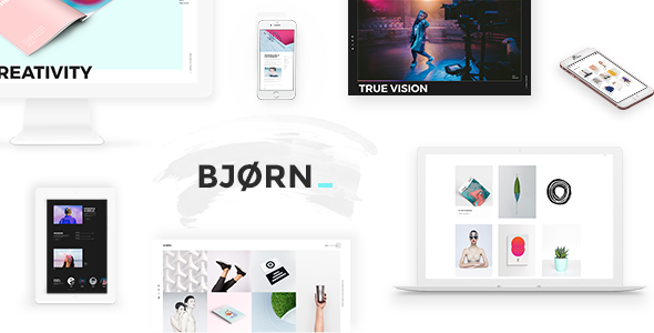 Bjorn – Creative Agency & Freelancer Portfolio Theme