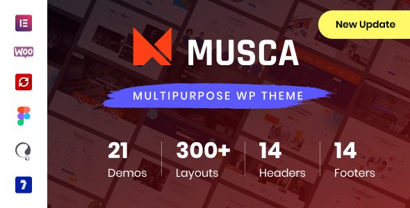 Musca – Multipurpose WordPress theme