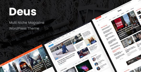 Deus | Multi-Niche Newspaper WordPress Magazine