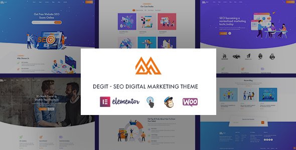 Degit – SEO Digital Marketing WordPress Theme