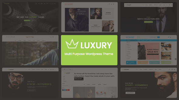 Luxury – Responsive WordPress Theme