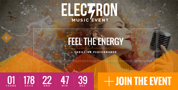 Electron – Event Concert & Conference Theme