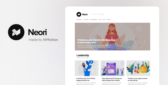 Neori – News and Magazine WordPress Theme