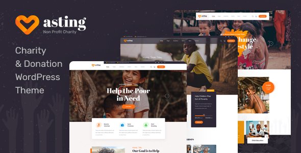 Asting – Charity & Donation WordPress Theme