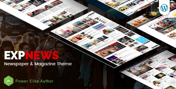 ExpNews – Newspaper and Magazine WordPress Theme