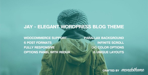 Jay – Elegant WordPress Blog Theme
