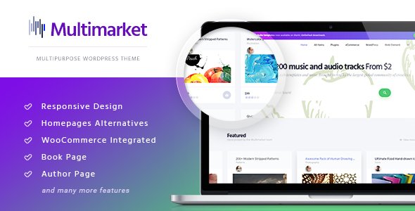 Multimarket – WooCommerce Marketplace Theme