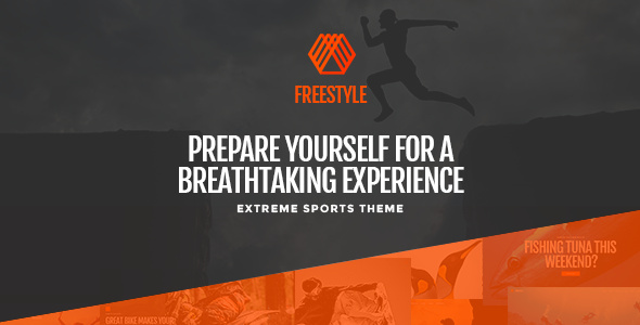 Freestyle – A WordPress Theme For Extreme Sports