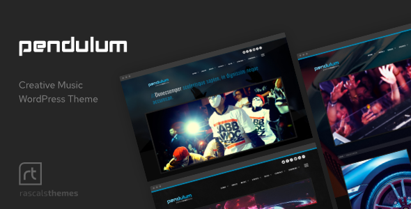 Pendulum – Beat Producers, DJs & Events Theme for WordPress