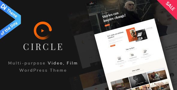 Circle – Filmmakers & Movie Studios WordPress theme