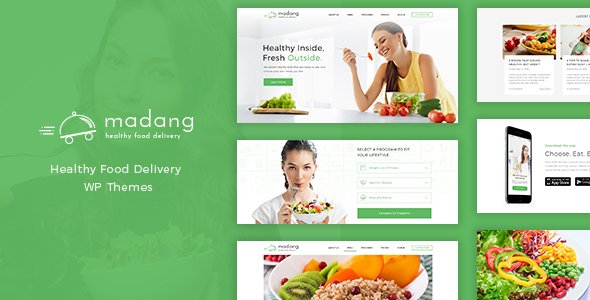 Madang – Healthy Food Delivery Nutrition WordPress Theme