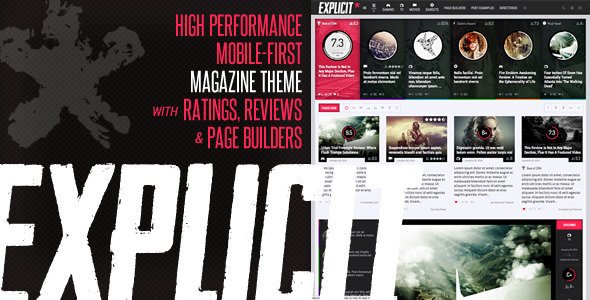 Explicit – High Performance Review/Magazine Theme