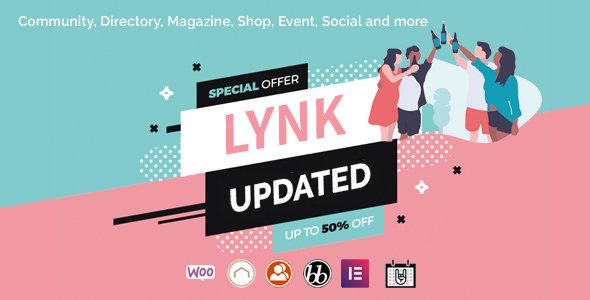 Lynk – Social Networking and Community WordPress Theme