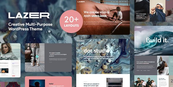 Lazer – Creative Multi-Purpose WordPress Theme