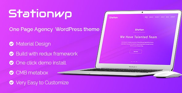 StationWP – Agency WordPress theme
