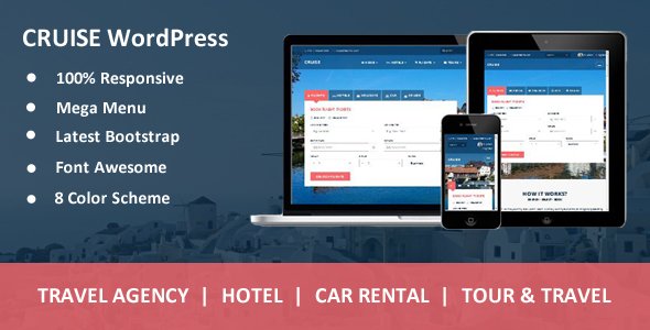 Cruise – Responsive Travel Agency WordPress Theme