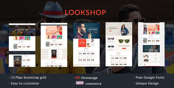 Lookshop – Responsive WooCommerce WordPress Theme