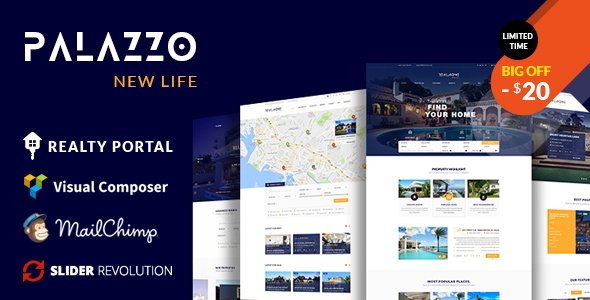 Palazzo – Real Estate WordPress Theme