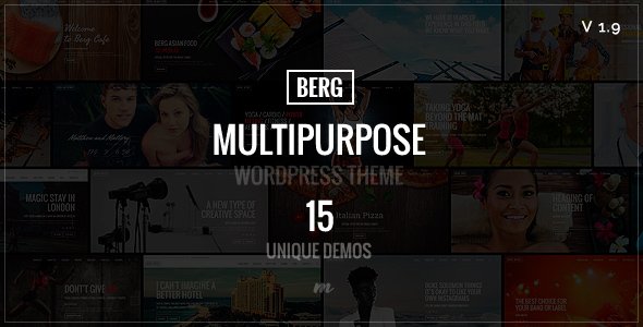 Berg – Multipurpose Responsive Theme