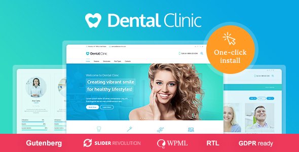 Medical & Dentist WordPress Theme – Dental Clinic