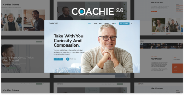 Coachie 2.0 – WordPress Theme For Coaching Business