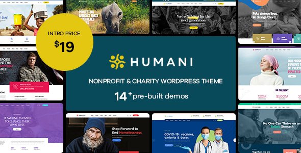 Humani – Nonprofit & Charity WordPress Theme