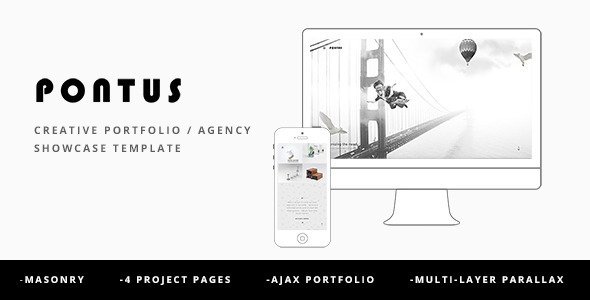 Pontus – Creative Portfolio / Agency WordPress Theme