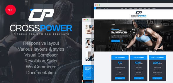 CrossPower | Sport WordPress Theme