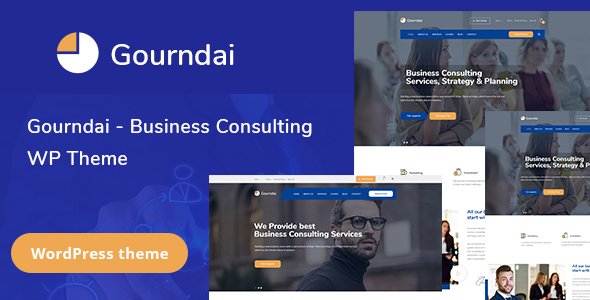 Gourndai – Corporate Agency & Consulting WordPress Theme