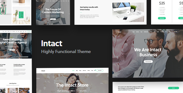 Intact – Multi-Purpose WordPress Theme