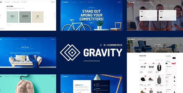 Gravity – ECommerce, Agency & Presentation Theme