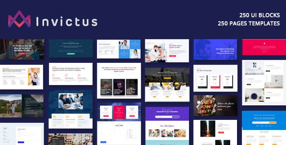 Invictus – Creative MultiPurpose WordPress Theme