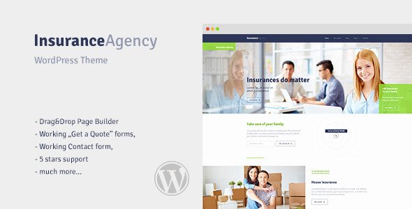 Insurance – WordPress Theme for Insurance Agency